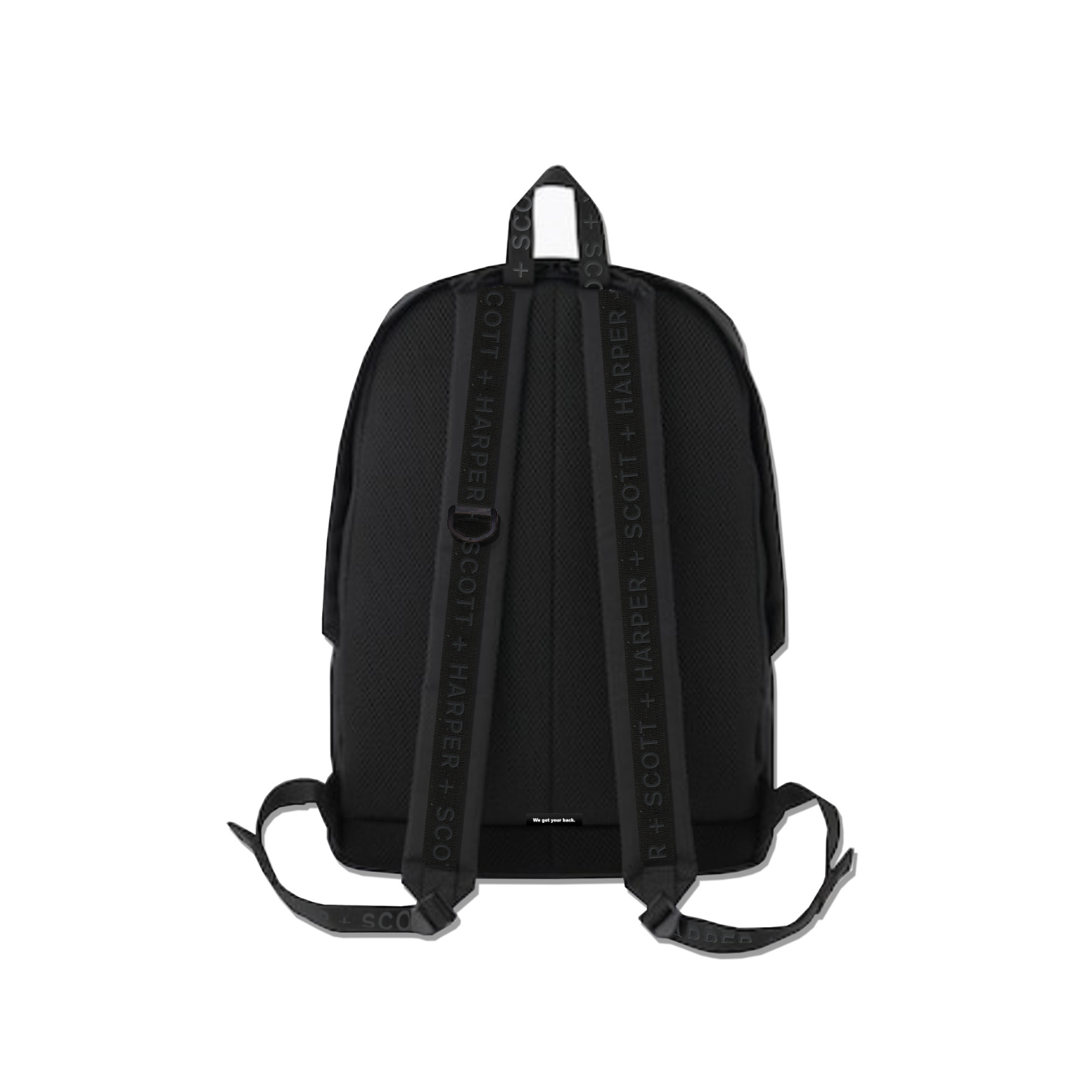 Black Antimicrobial Backpack