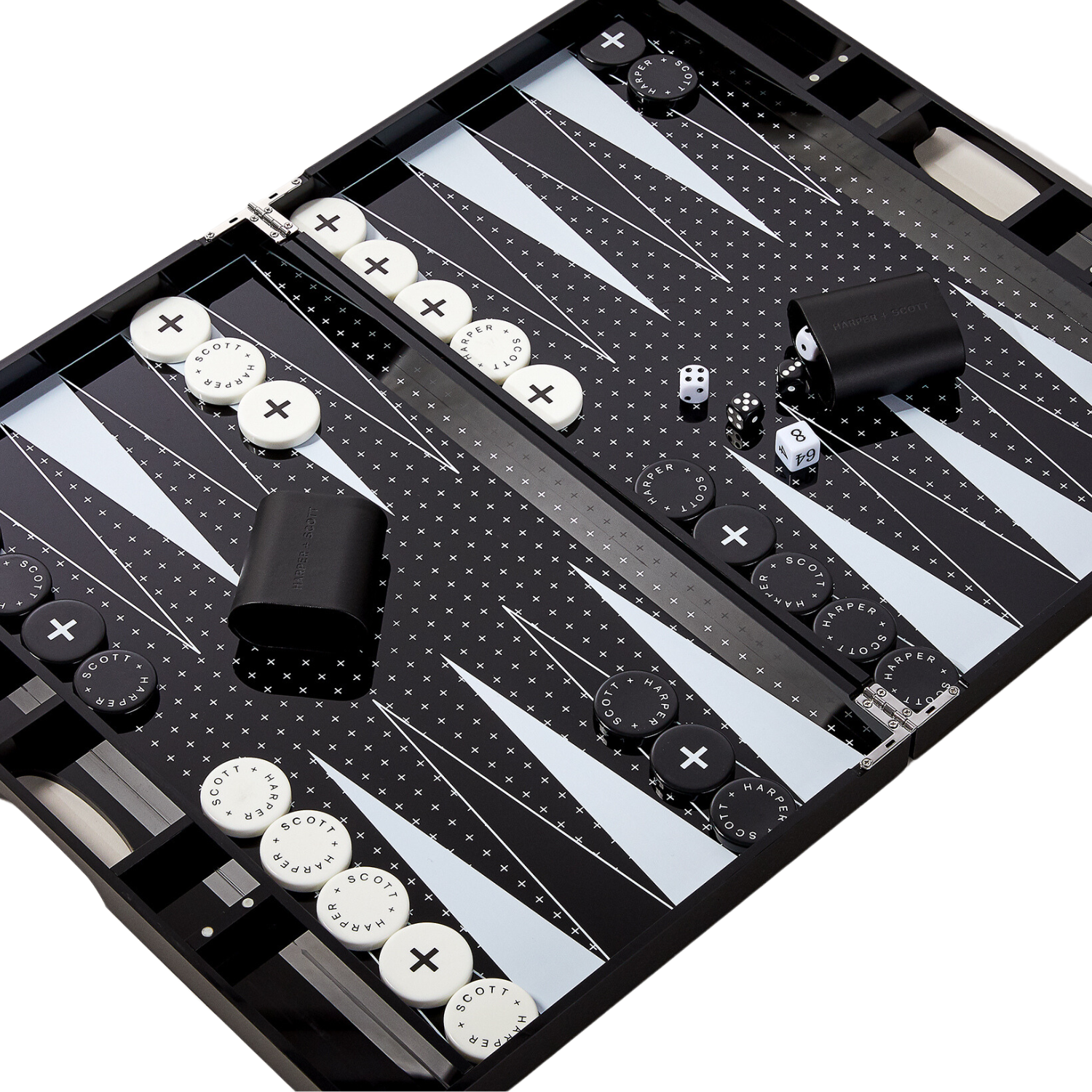 Acrylic Backgammon Set