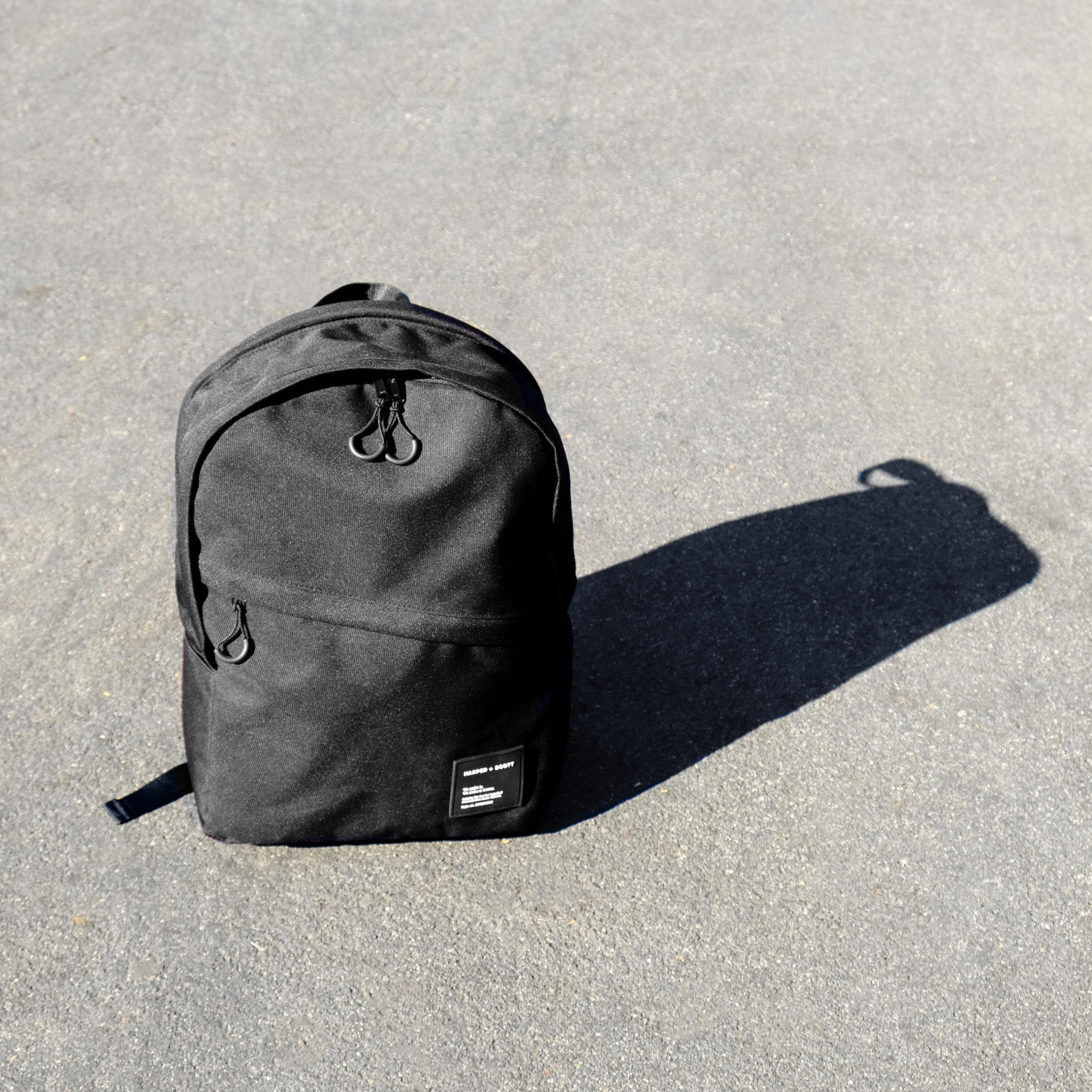 Black Antimicrobial Backpack